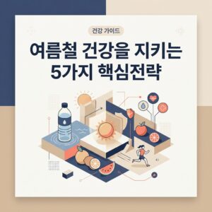 ai thumbnail branding 여름철 건강을 지키는 5가지 핵심전략 1786660262