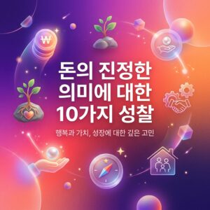 ai thumbnail gradient 돈의 진정한 의미에 대한 10가지 성찰 1786714873