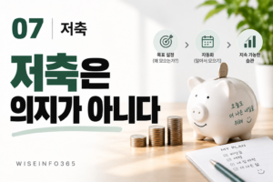 저축하는 방법, 의지보다 중요한 것은 돈이 남는 구조 만들기 7 저축하는 방법, 의지보다 중요한 것은 돈이 남는 구조 만들기 썸네일