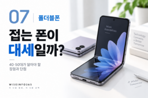 폴더블폰은 정말 편할까? 40·50대가 알아야 할 장점과 단점 7 폴더블폰은 정말 편할까? 40·50대가 알아야 할 장점과 단점 썸네일