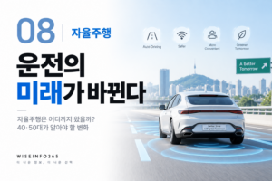 자율주행 어디까지 왔나? 40·50대가 알아두면 좋은 자동차의 변화 6 자율주행 어디까지 왔나? 40·50대가 알아두면 좋은 자동차의 변화 썸네일