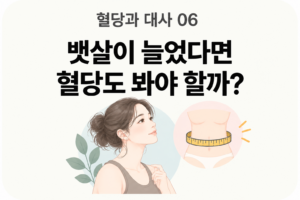 뱃살이 늘었다면 혈당도 확인하세요 — 복부비만과 대사 건강의 관계 2 뱃살이 늘었다면 혈당도 확인하세요 — 복부비만과 대사 건강의 관계 썸네일
